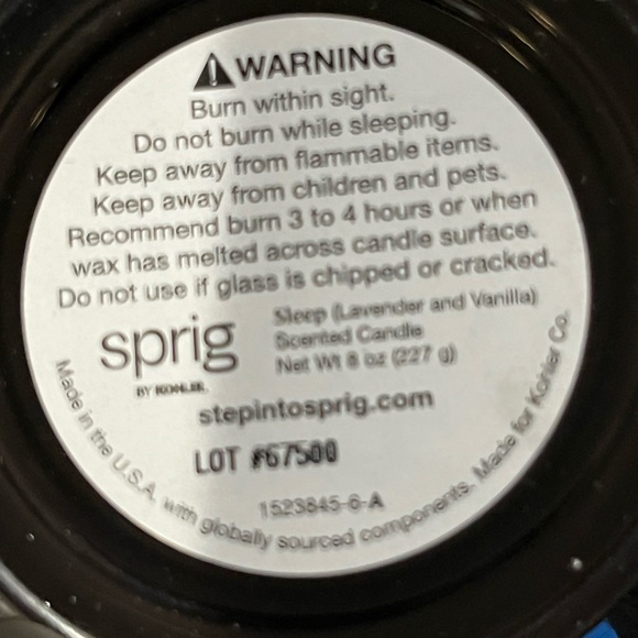 SPRIG BY KOHLER SCENTED CANDLE - Picture 9 of 10